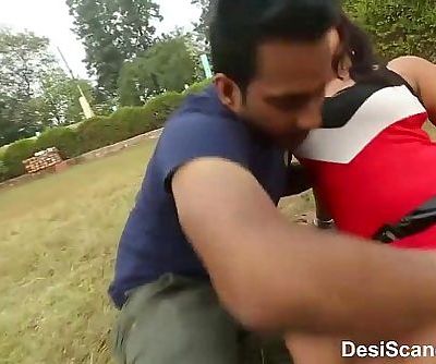 Youthfull College Couple Lovin� at Park - 5 min