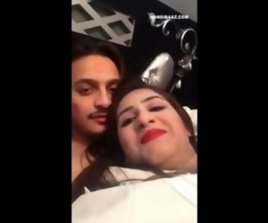 Punjabi NRI Sexy Big Hooters Pressing in Hotel Room