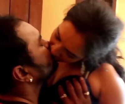 Warm desi shortfilm 143 - Jyoti Mishra boobs squeezed hard, smooched & kiss