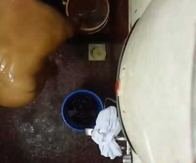 Desi Indian mother hidden webcam bath 2