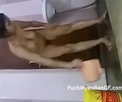 Youthful Luxurious Indian Girlfriend Taking Shower Leaked Sex MMS Scandal