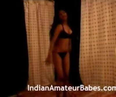 印度 尤物 希尔帕 跳舞 赤裸裸的 嘲弄 她的 同事 要 获得 捣碎