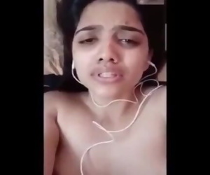 Desi Teen Showing her Skill
