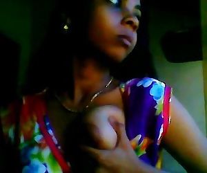 भारतीय गर्म सुंदर एक पक्ष स्तन :द्वारा: देसी भाभी wowmoyback 55 एसईसी