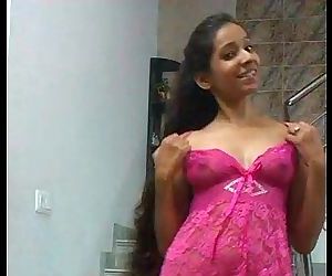 indian desi girl removing cloth and masturbating with his sandel hindi audio - 1 min 6 sec