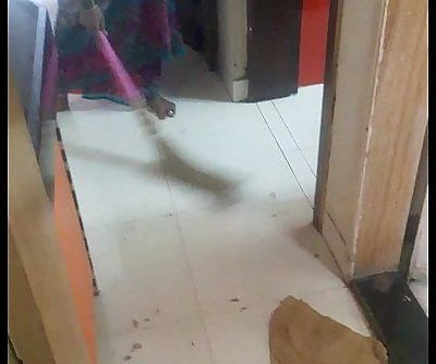 My maid sees and cleans my cum - 1 min 8 sec