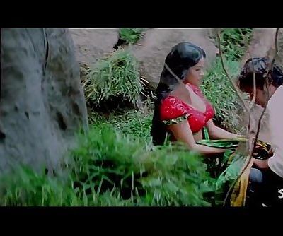 Hot Romantic Saree Removal in Jungle - Bhauja.com - 2 min