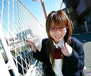 Japan schoolgirl yume kimino showin tits and pussy - part 1619
