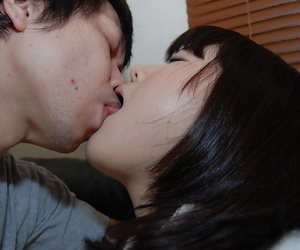 Asian sweetie with tiny titties Arisa Maeda gets her pussy licked and shagged