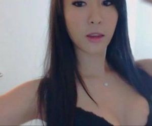 Asian Girl Strips on Webcam -..
