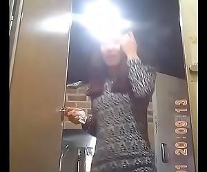 Spy cam on Korean restroom 1 min..