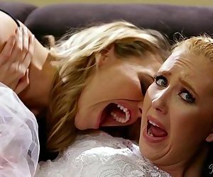 Sexy Blonde Lesbians Samantha Rone and Mia MalkovaHD