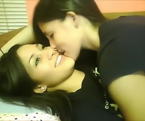 Lesbian Girl Friend Kissing