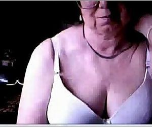 Hacked webcam caught my old mom..