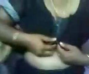 tamil aunty with big breasts fucked with her sons friend