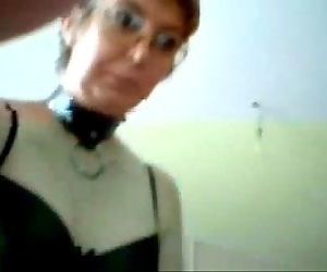 Hacking web cam of my mum I discover she is a pervert one - 2 min