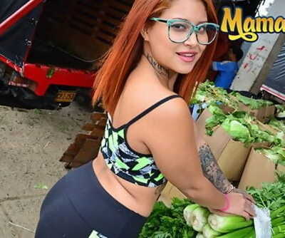 Carne Del Mercado - Big Butt Colombian Tattooed Teen Oiled SEX - MamacitaZ