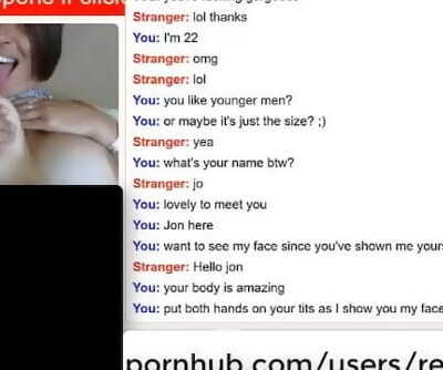 Omegle - 44 year old MILF Jo from the UK