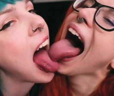 Tongue Sucking !!