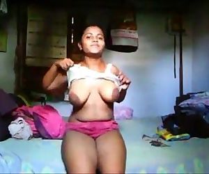 Horny Village Girl Nude Shows her..