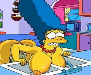 В Симпсоны хентай - Мардж сексуальная - 20 сек