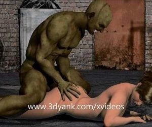 Alley Stalker takes the pussy - 5 min HD