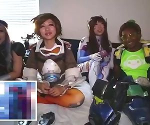 Overwatch Cosplayers react to Overwatch Hentai and are totally into it