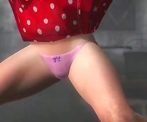 Dead or alive 5 Kasumi let us see her big juicy ass on cam! enjoy upskirt!