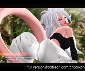 Dragon Ball FighterZ - Android 21 Fucked and Blacked