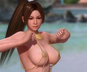 Dead or Alive 5 1.09BH - Mai Dance on the Beach w/ Sexy Outfits #1