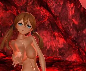 3D MMD Prinz & Kashima in Burning