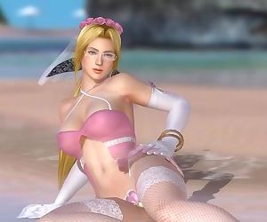 Dead or Alive 5 1.09 - Helenas Strech on the Beach w/ Sexy Outfits