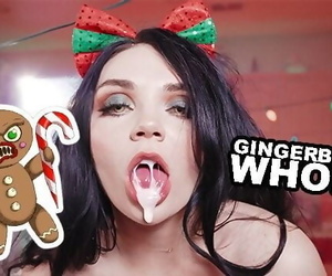 Catjira Gets Possessed by Evil Gingerbread Men and Fucks a Candy Cane