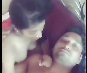 Indian real brother sister from bihar at home having great time, sucking, kissing, blowjob 57 sec