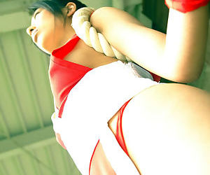 Asian beauty Asakawa Ran revealing her tiny tits and..