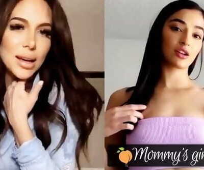 MommysGirl Emily Willis Frigs herself with her Stepmom on Remote after being Grounded
