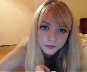 adolescente Blondie webcam