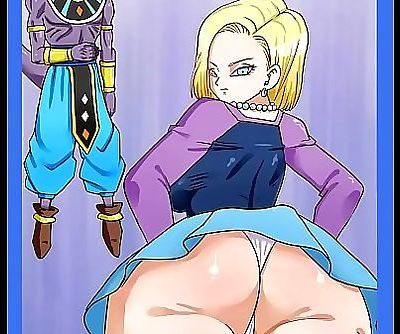 Dragon Ball Z best Android 18 comic book 1 & 2 & 3 5 min 720p