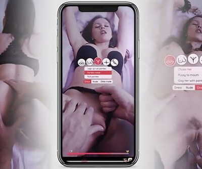 Benzersiz interaktif mobil seks Oyun ile Stacy cruz !