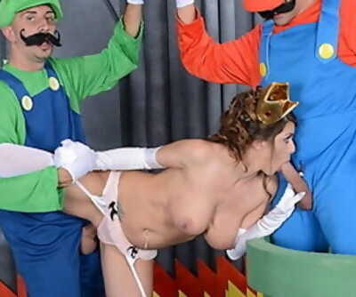 Mario e Luigi paródia Duplo coisas brazzers