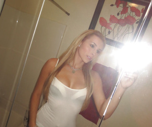 Beautiful blonde slut Nikki loves..