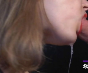 Wet Blowjob and Mouth Full of..
