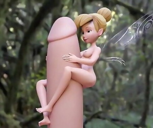 3D Hentai - Tinker Bell with a Monster Cock