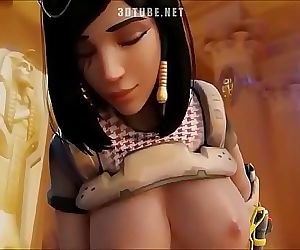 Pharah from Overwatch is getting nailed Stiff SOUND 2019 4..