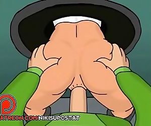 Futurama porno turanga Leeloo przybity w Połączenie skrzynia and..