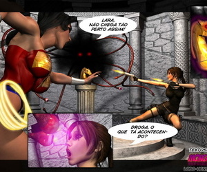 Mongo Bongo Lara Croft and Wonder Girl - Versão LZ