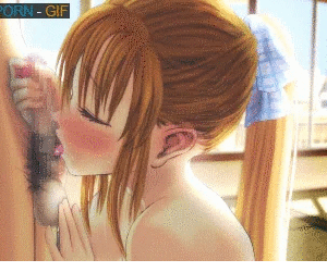 Anime chick honey munches cock