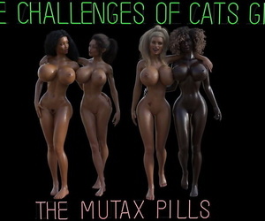 Chat Bleu The Summons Of Cats Girls - The Mutax Pills