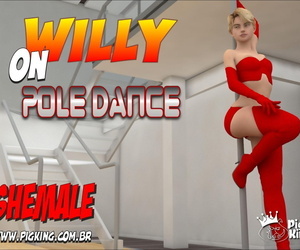 PigKing Willy on Pillar Dance English