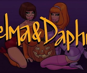 Velma and Daphne Deepthroat A Big Big Ebony Dick! 2 min 720p